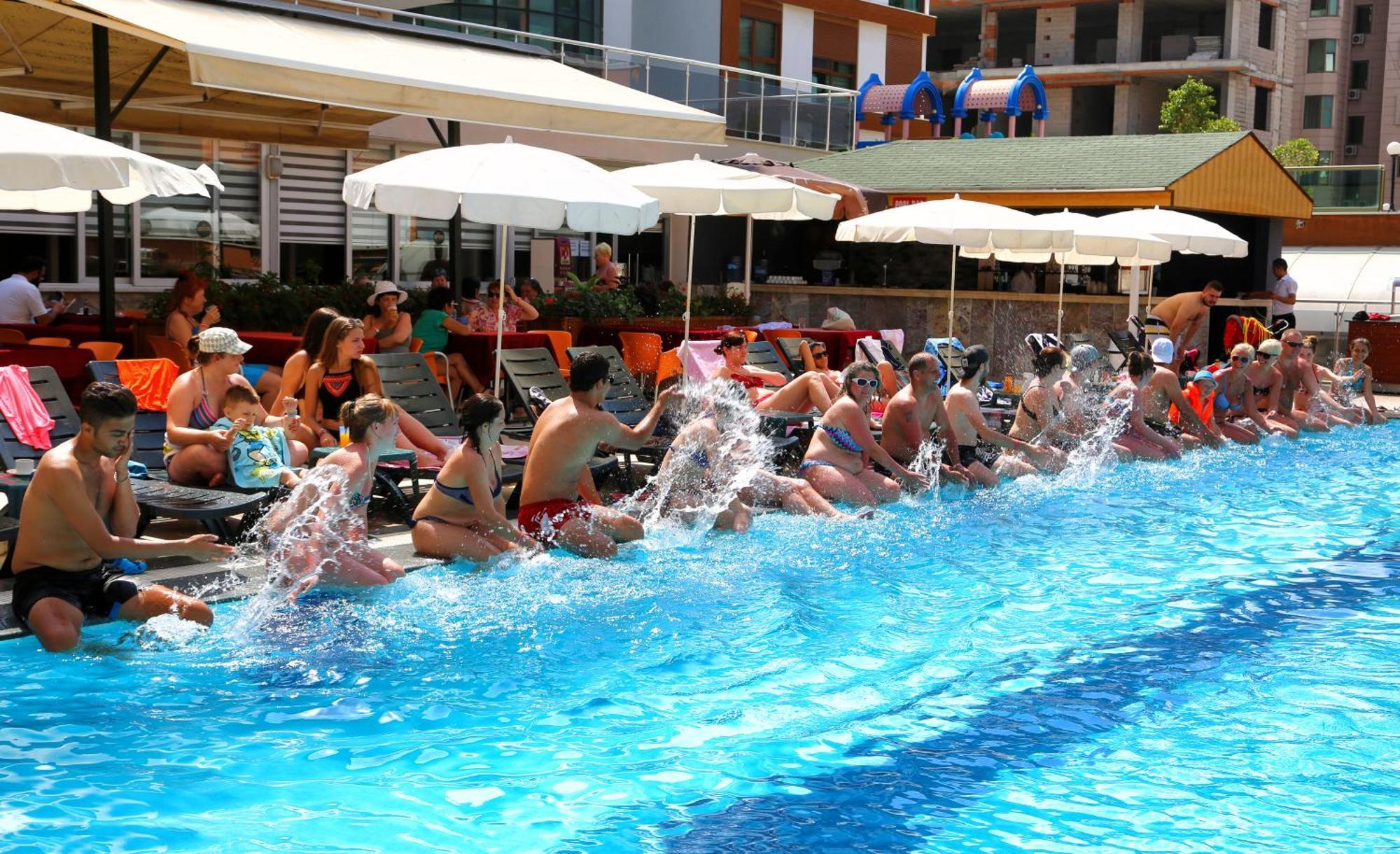 Club Bayar Beach Hotel Alanya Dış mekan fotoğraf